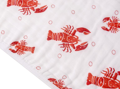 Burp Cloth & Bib: Heads or Tails