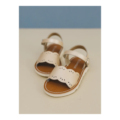 Ella Scalloped Sandal - K510