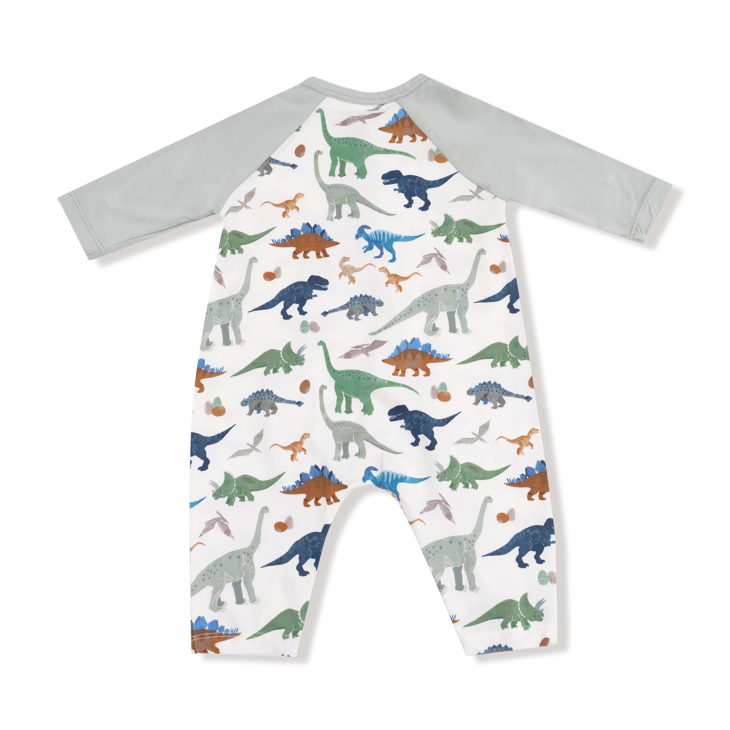 Washy Dinos L/S Henley Romper
