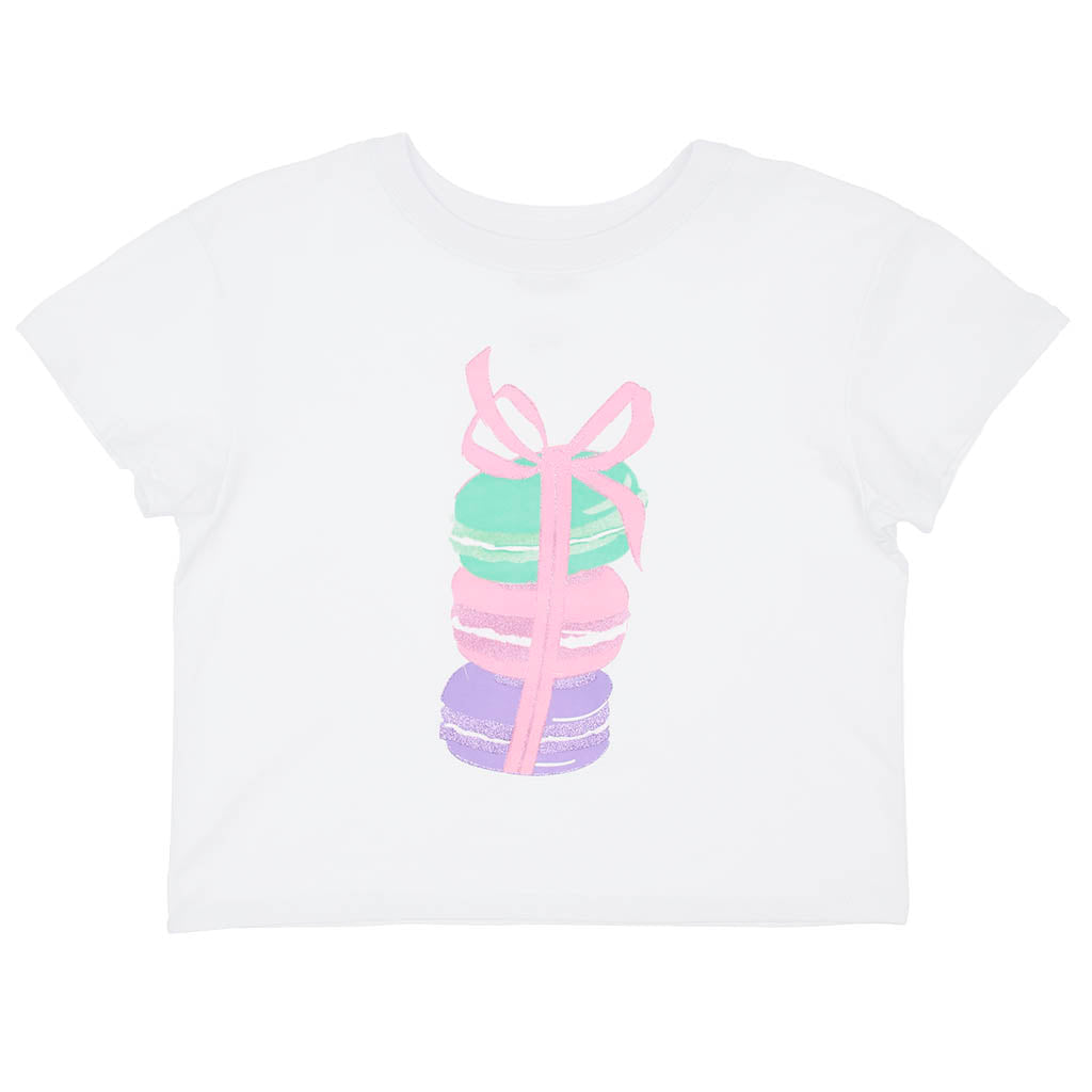 Macaroon Print Boxy Tee