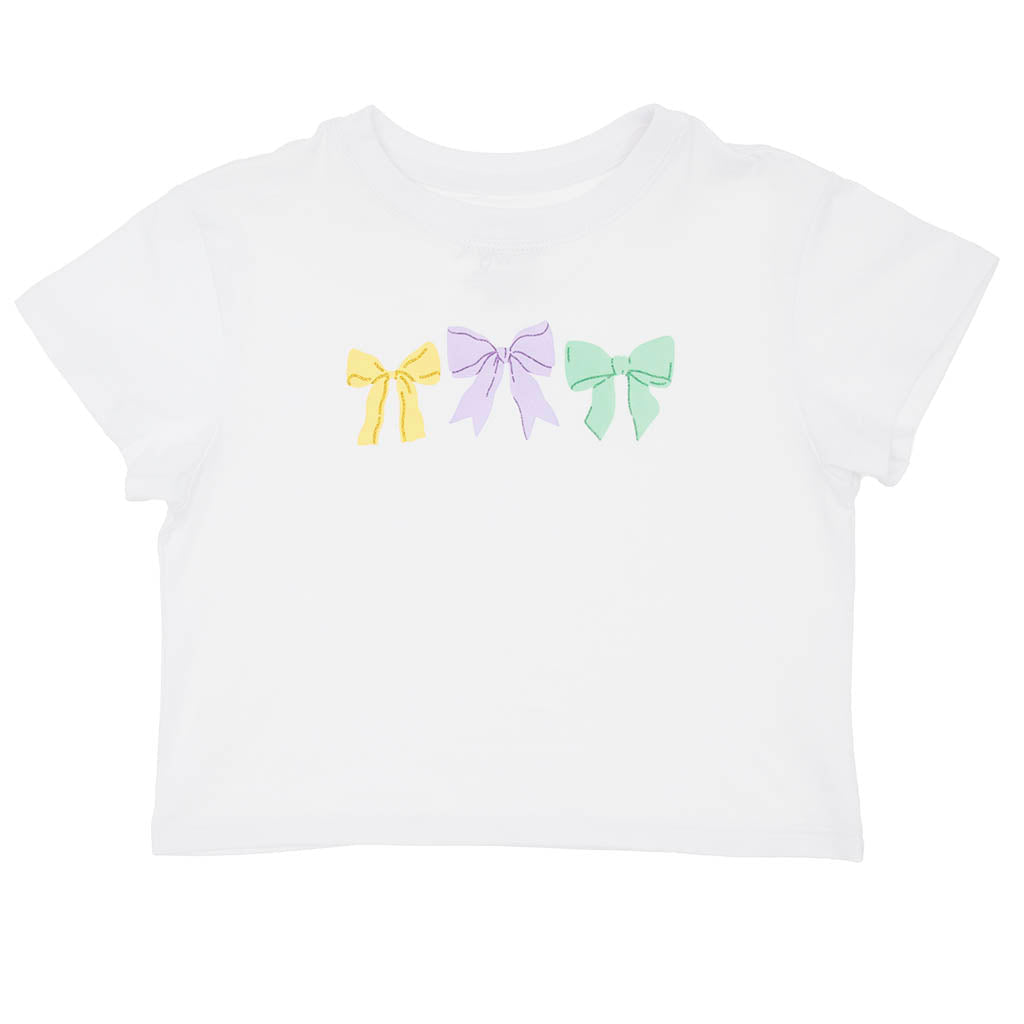 Mardi Gras Bows Boxy Top