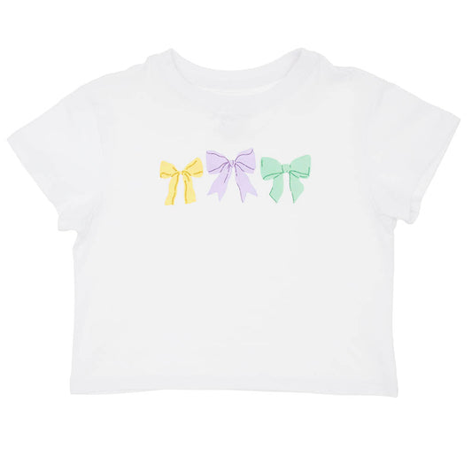 Mardi Gras Bows Boxy Top