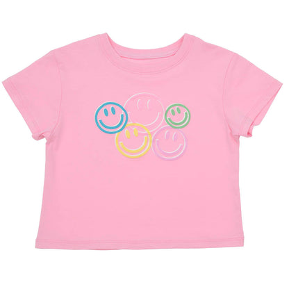 Smiley Face Puffy Tee