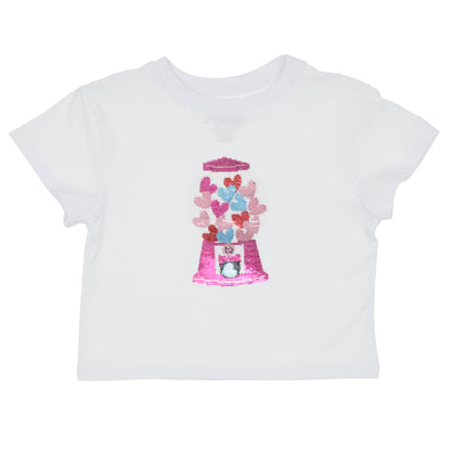 Sequin Gumball Hearts Tee