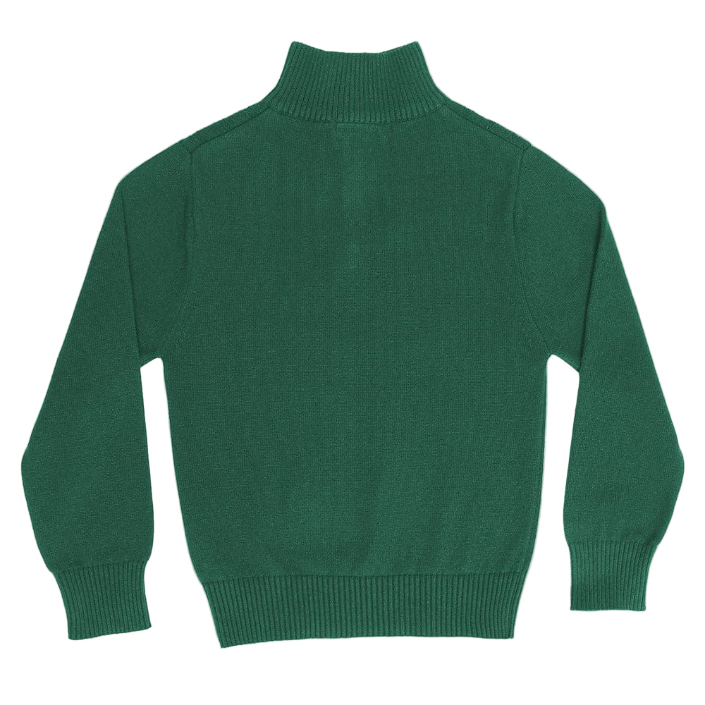 Aspen 1/4 Zip Sweater - Green