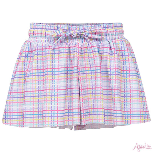 Bright Stripes Butterfly Shorts