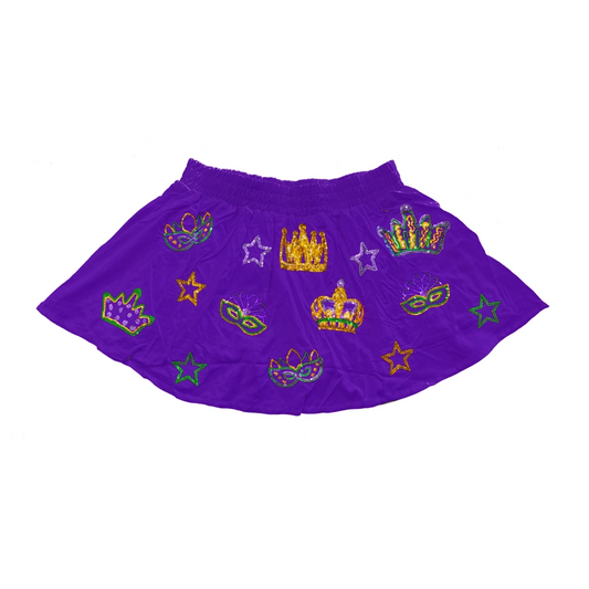 Crown Skort - Purple