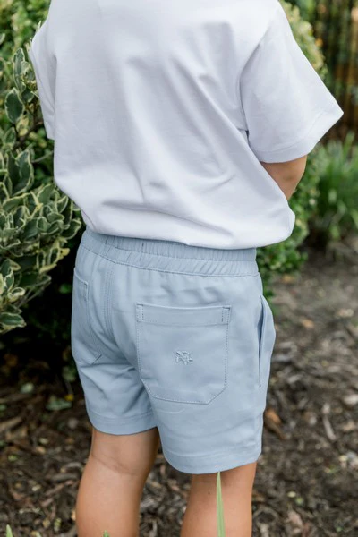 Seaside Pull On Short - Harbor Blue
