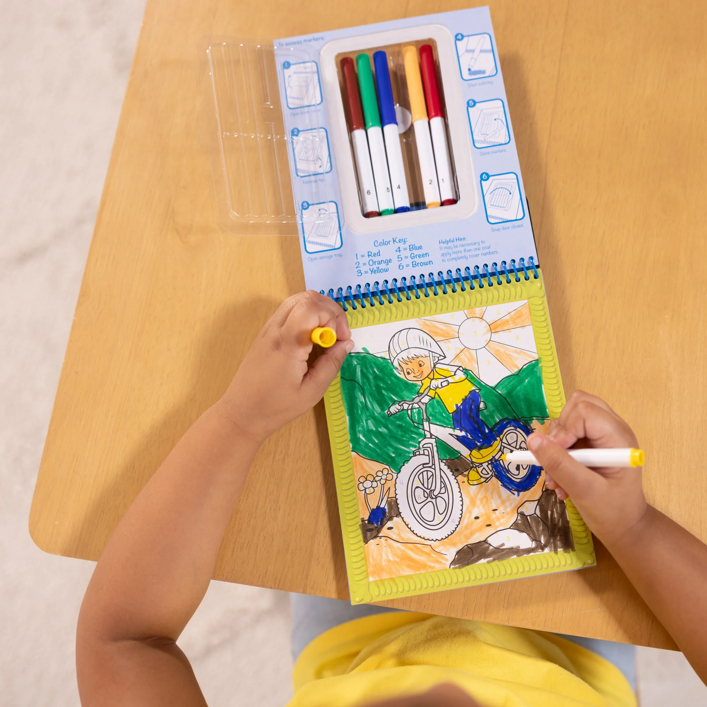 Color By Number - Playtime/Sports