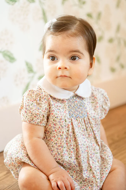 Emmie Bubble - Mini Tan Floral