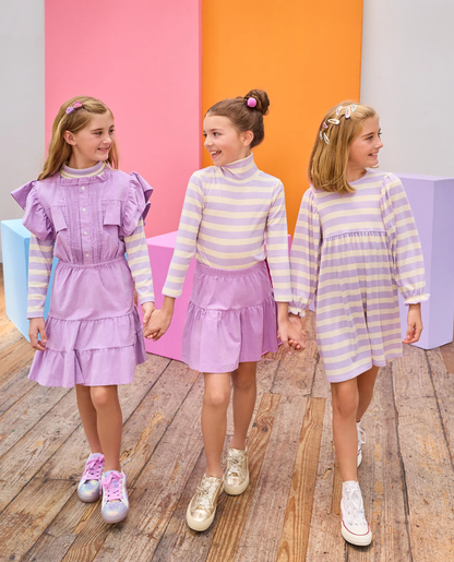 Rodeo Dress - Lavender Corduroy