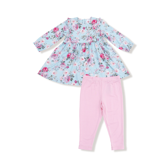 Charlotte Floral Dress + Legging