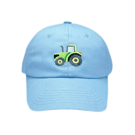 Blue Tractor Boy's Hat