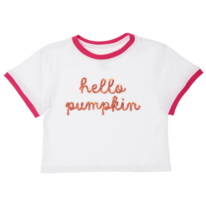 Hello Pumpkin Tinsel Tee