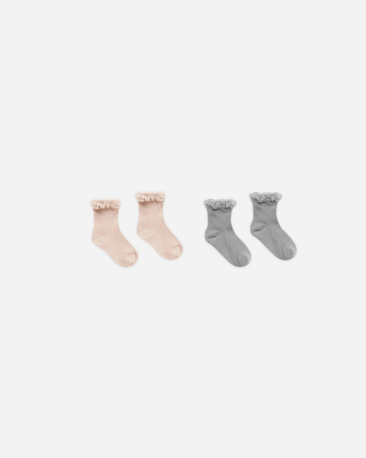 Lace Trim Socks - RCA250