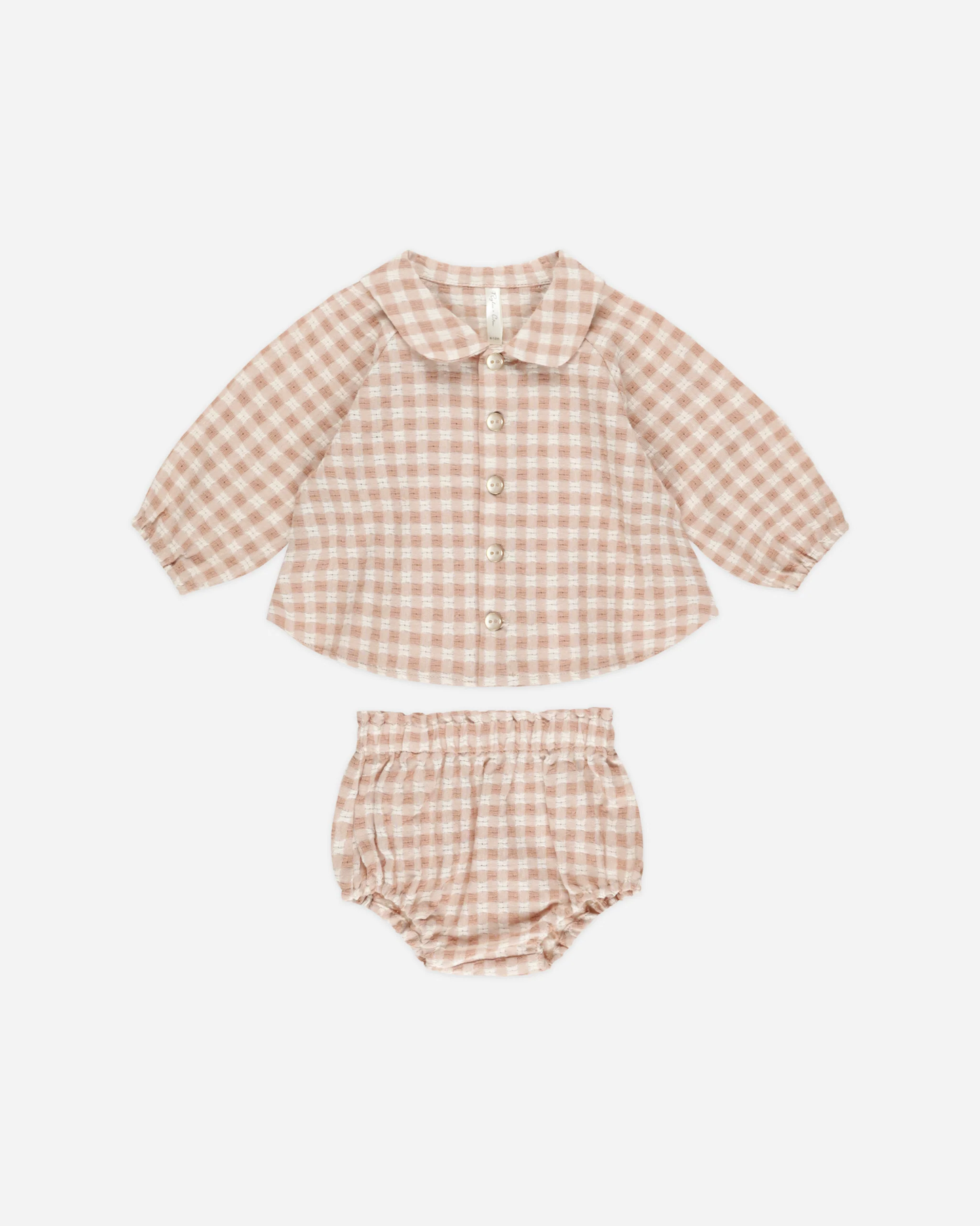 Nellie Set - Pink Gingham