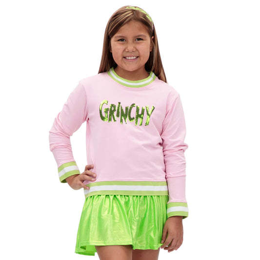 Grinchy Sequin Sweatshirt