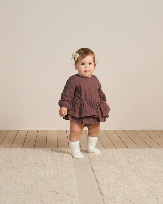 Rosie Romper - Plum