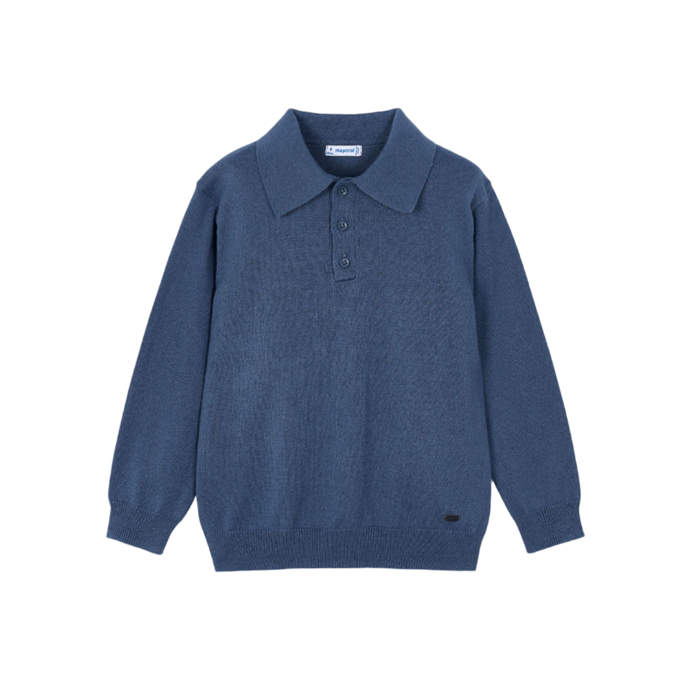 Knit L/S Polo - Navy