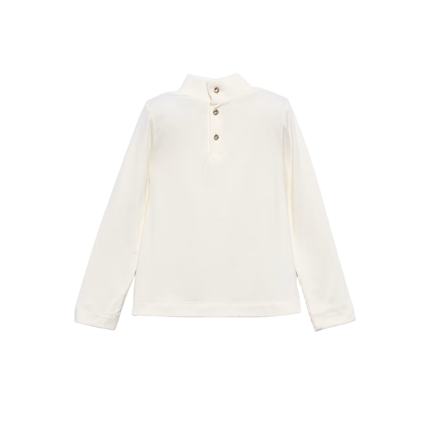 Bow Turtleneck - Cream