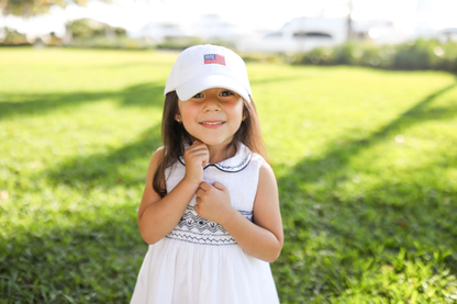 American Flag Bow Baseball Hat