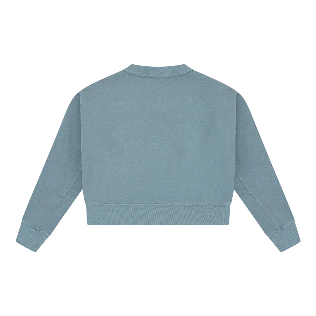 Fleece Crewneck - Blue Moon