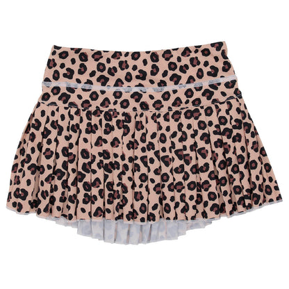 Mini Pleated Skort - Leopard