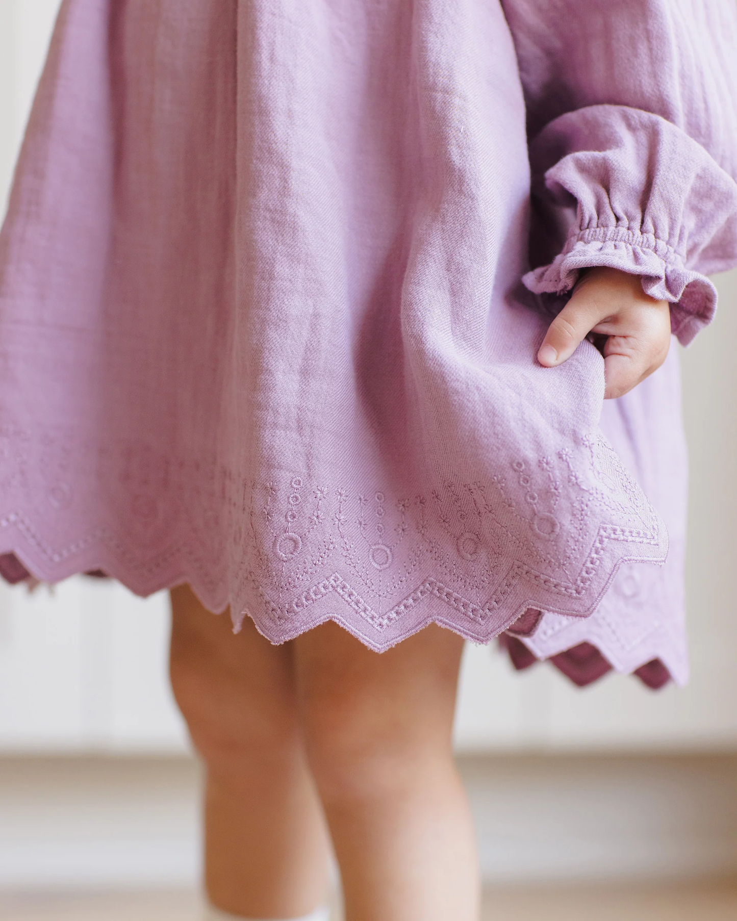 Isla L/S Dress - Mulberry