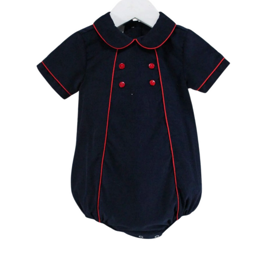 Navy & Red Michael Bubble
