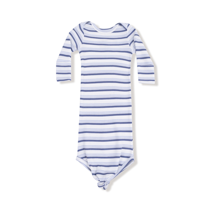 Vintage Blue Stripe - Knotted Gown