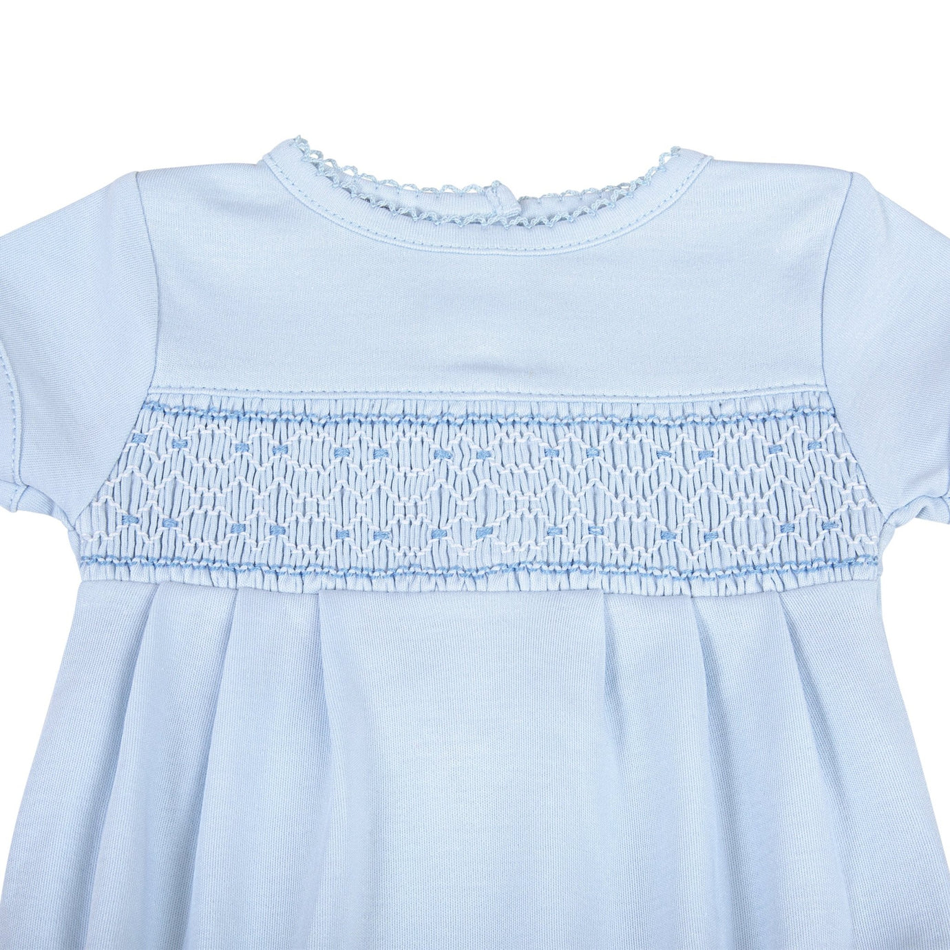 Blue Smocked Bubble - 5312-278