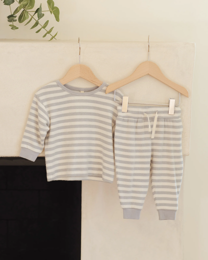 Cozy Set - Blue Stripe