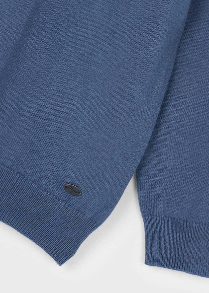 Knit L/S Polo - Navy