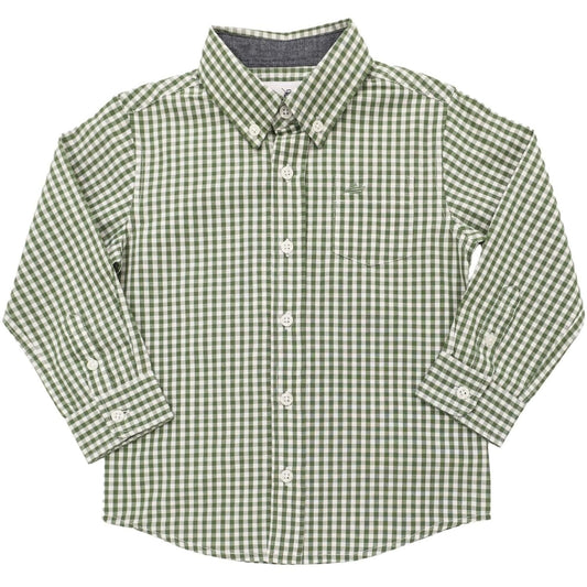 Dress Shirt - Vineyard Green/Wht