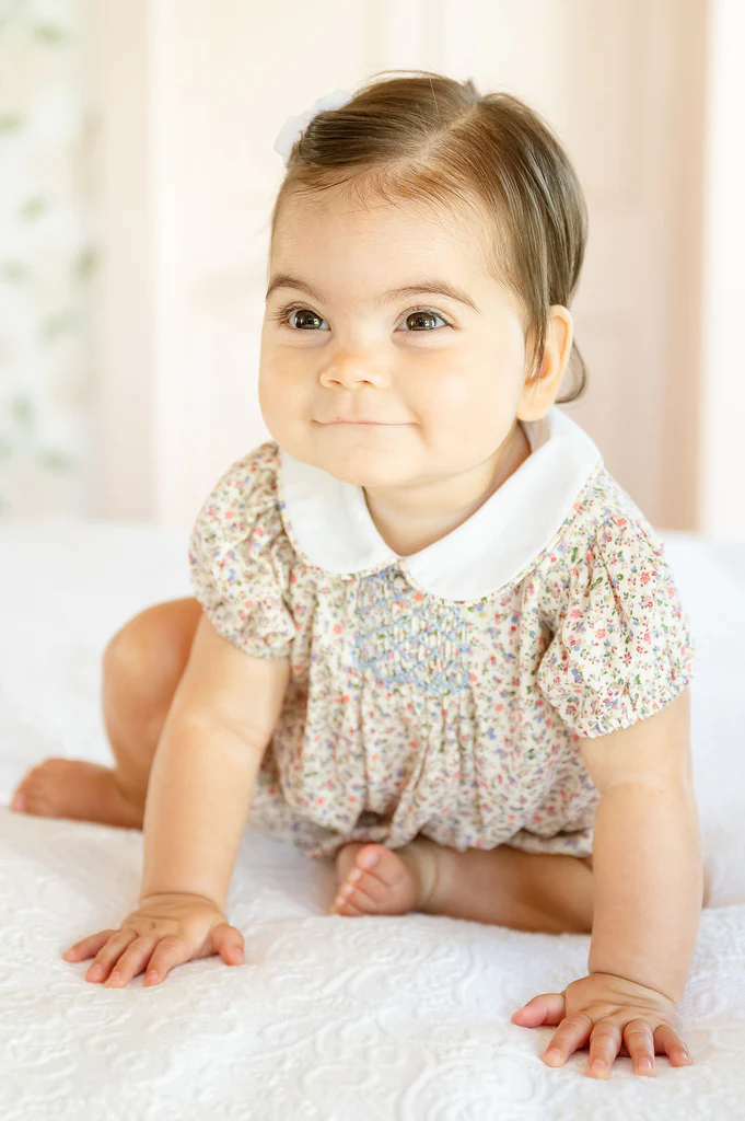 Emmie Bubble - Mini Tan Floral