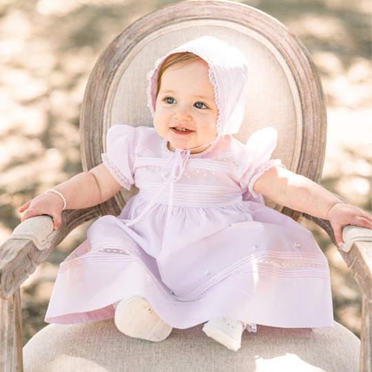 Floral Bullions & Lace Dress