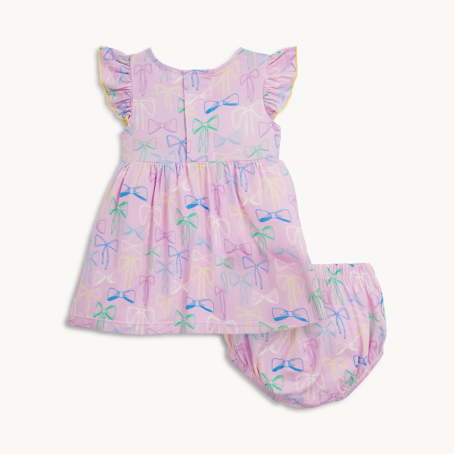 Take A Bow Dress W/ Bloomer