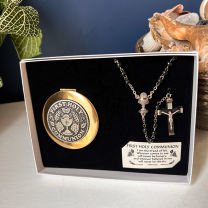 Communion Rosary Gift Set - Boy