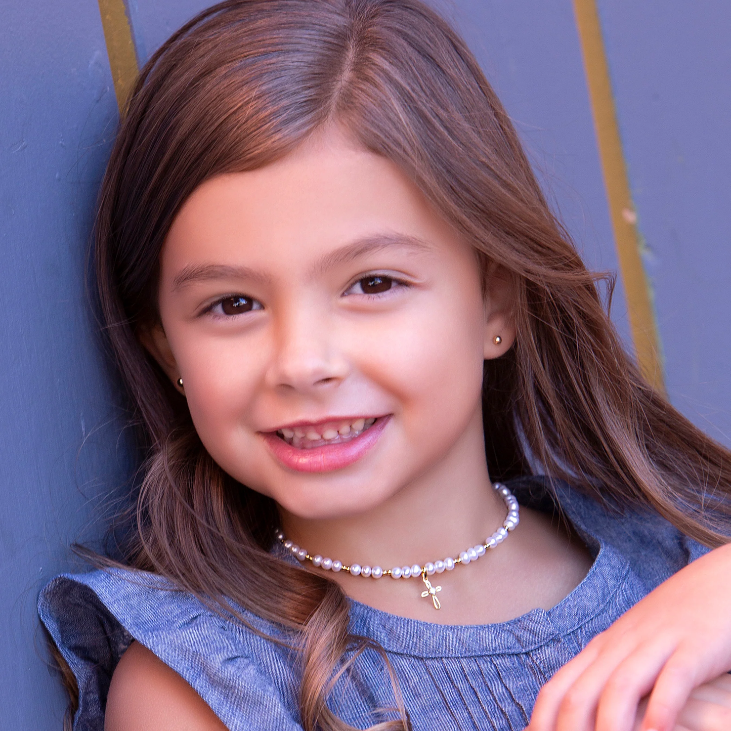 First Communion Cross Necklace