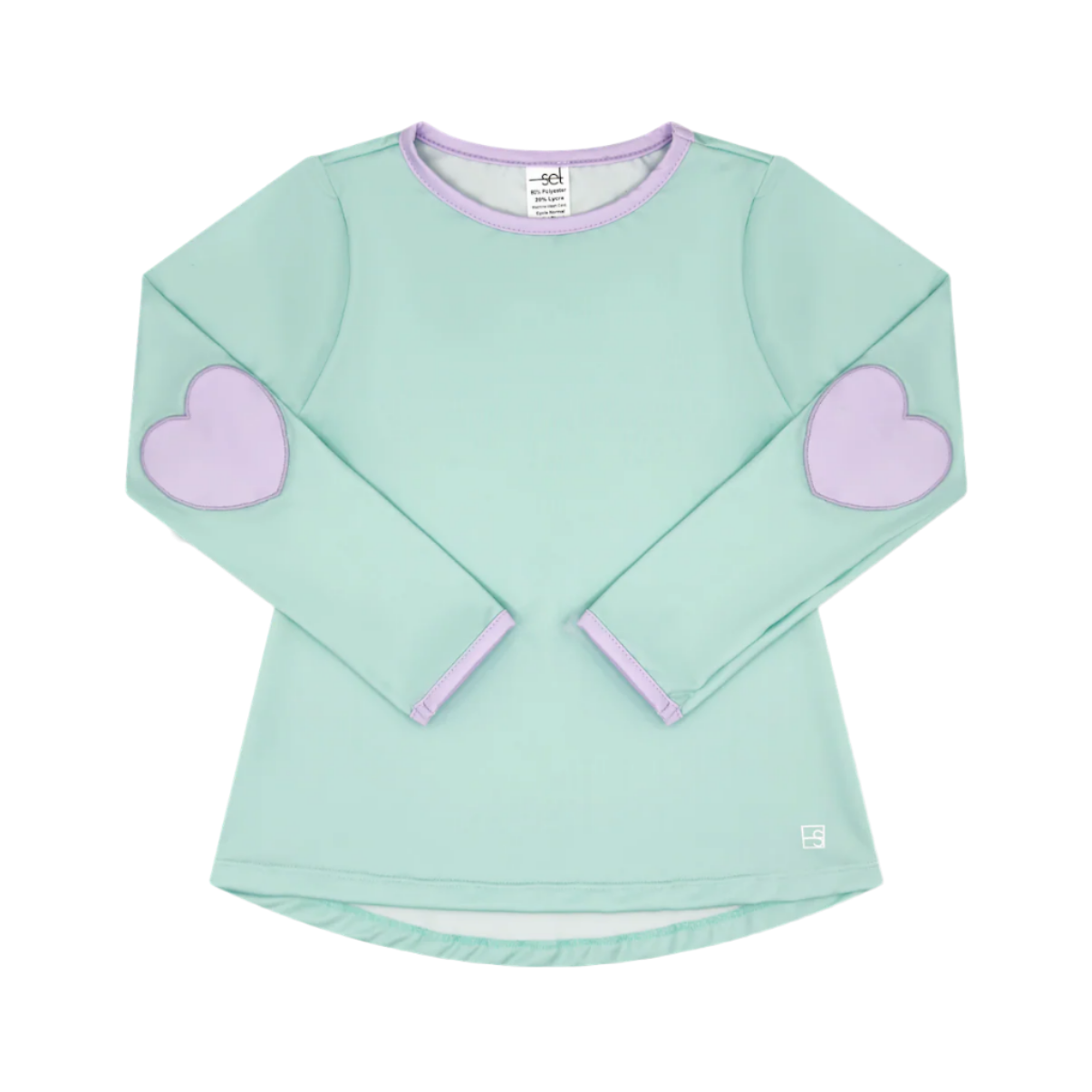 Kylie T Long Sleeve - Cool Mint