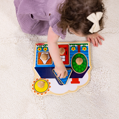 First Shapes Jumbo Knob Puzzle - 50211