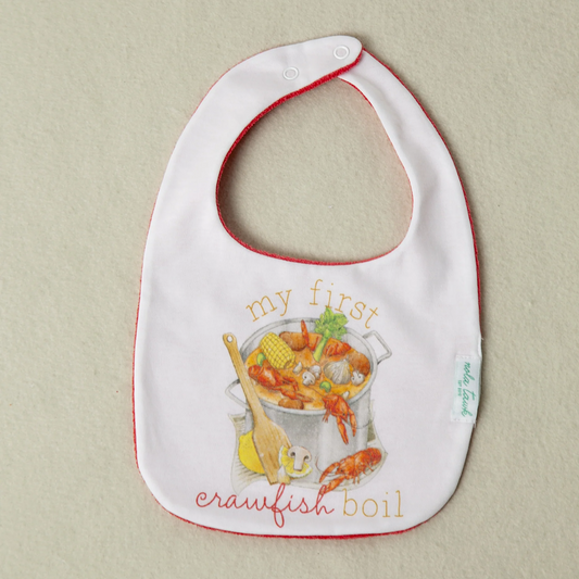 My First Crawfish Boil Bib