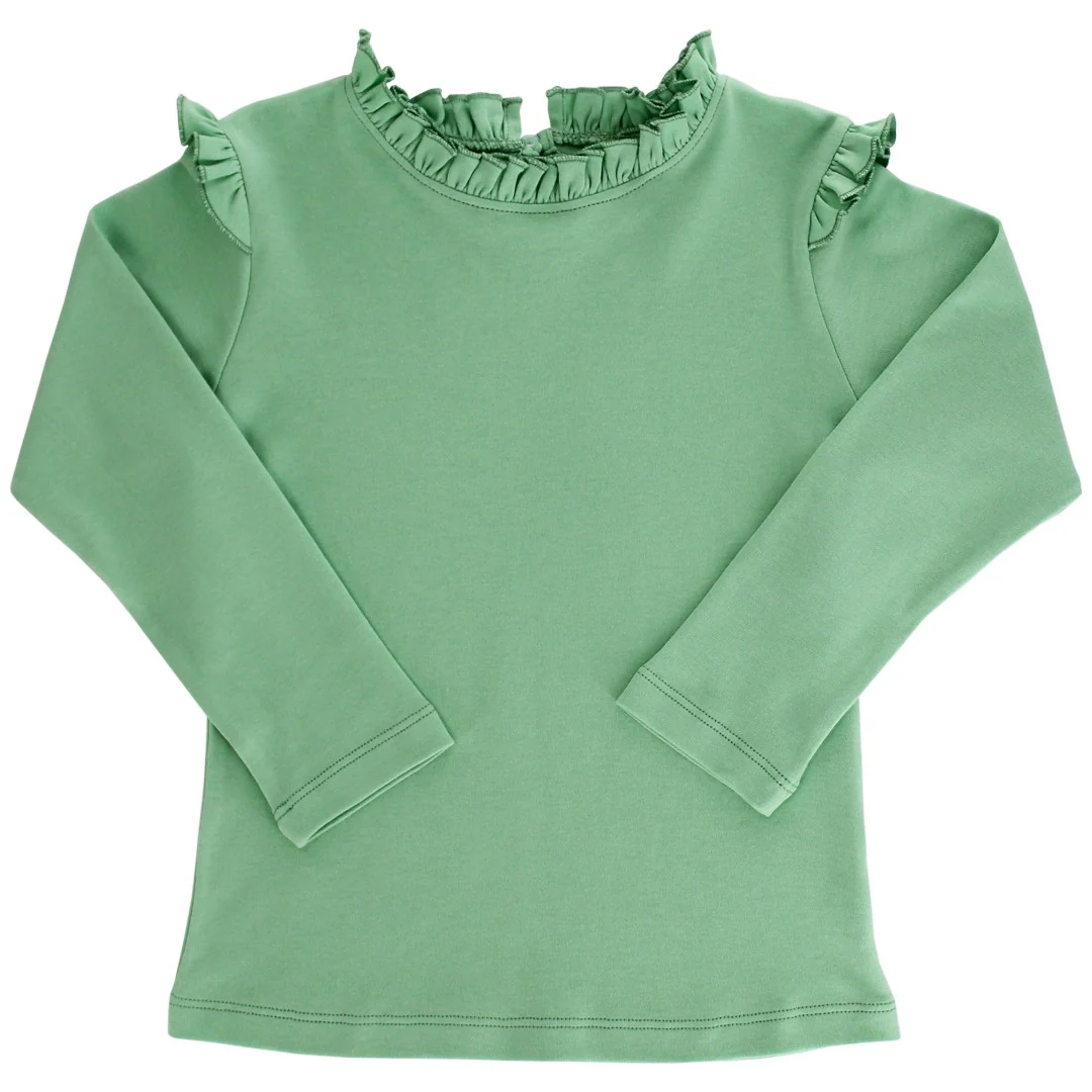 Girls L/S Tee - Celery