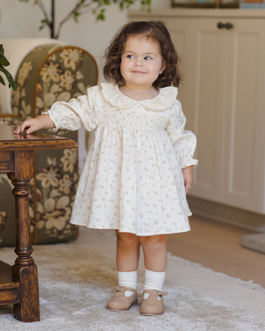 Callie Dress - Golden Floral