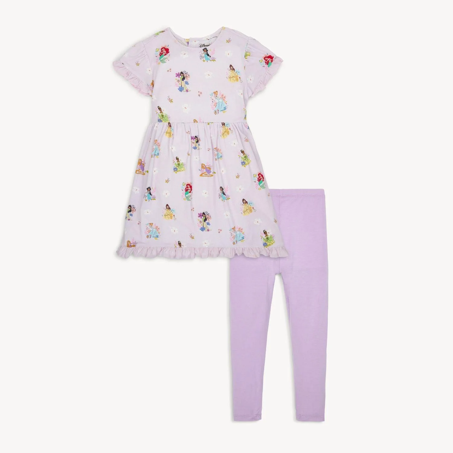 Disney Princess Dress + Legging Set