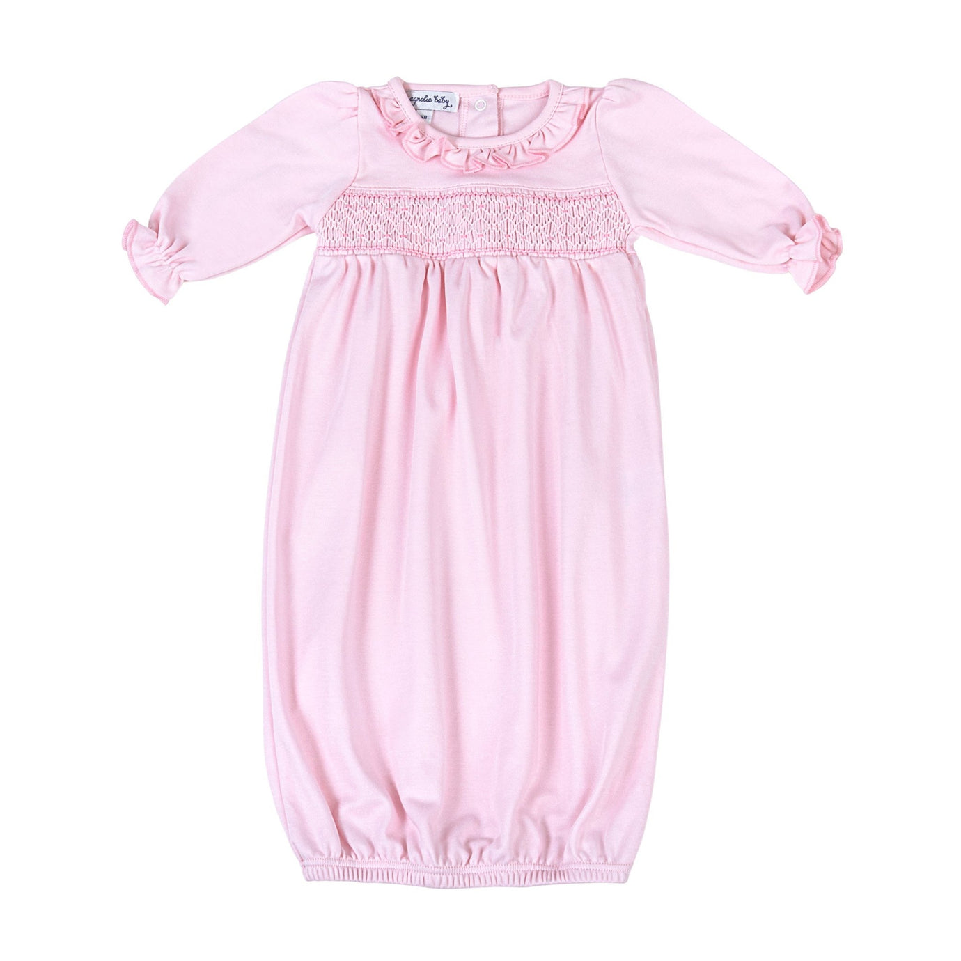 Pink Smocked Gown - 5312-325