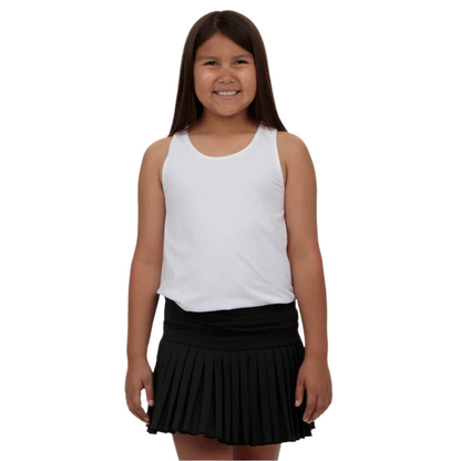 Mini Pleated Skort - Black
