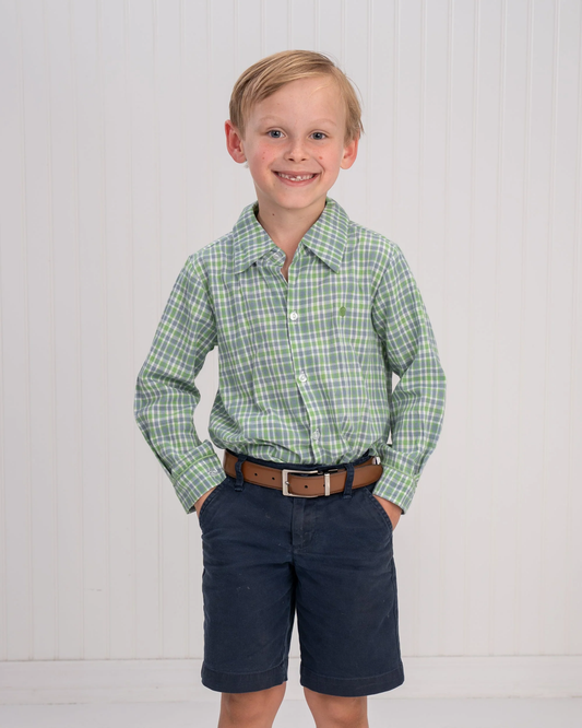 William Shirt - Bluegrass Plaid