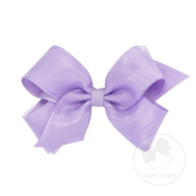 Organza Overlay Med. Bow - 7419