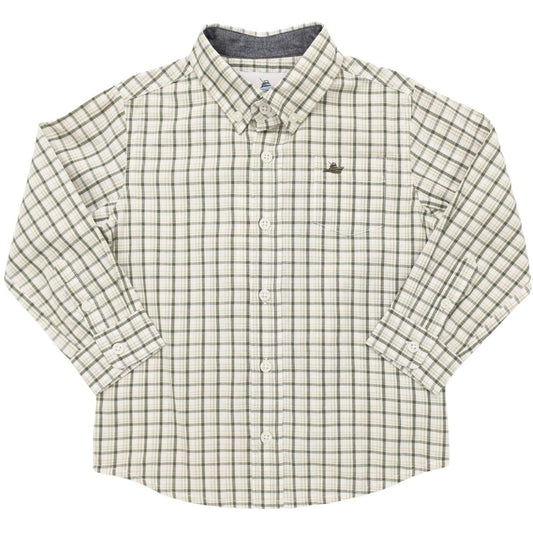 Dress Shirt - Olive/Elm